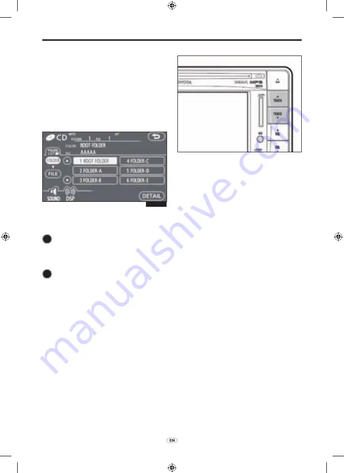 Toyota Verso TNS510 User Manual Download Page 198