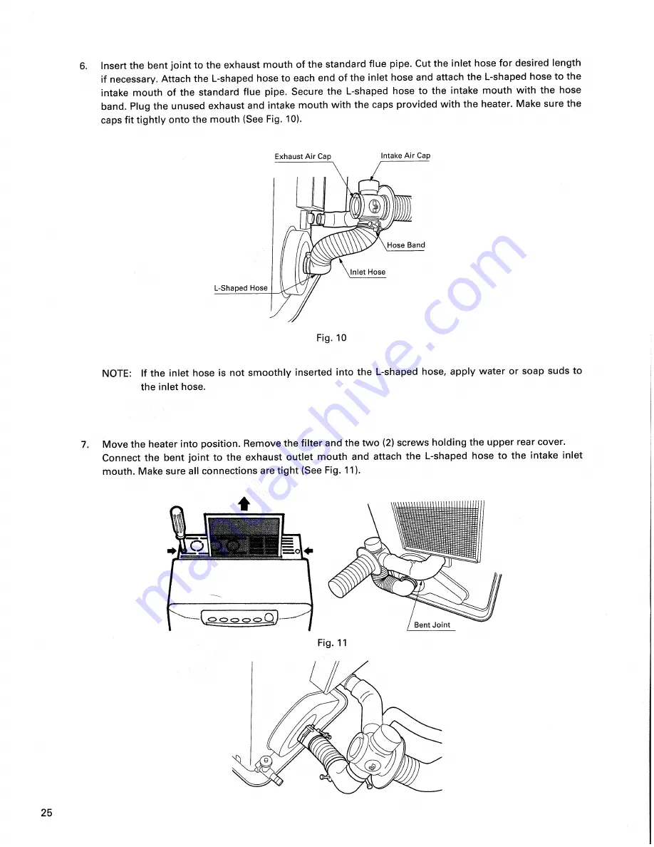 Toyotomi Oil Miser OM-22 Installation And Operation Instructions Manual Download Page 25