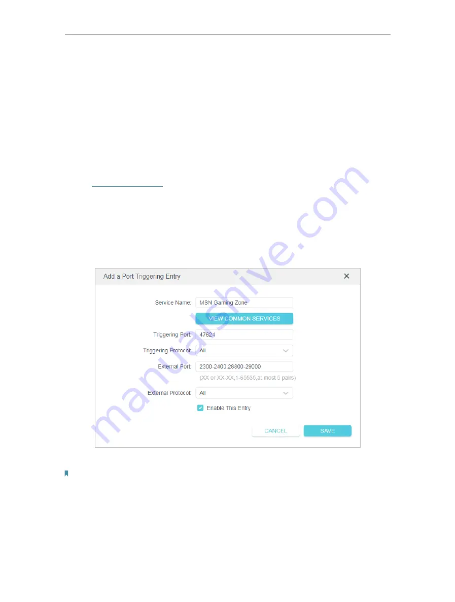 TP-Link Archer C24 User Manual Download Page 44