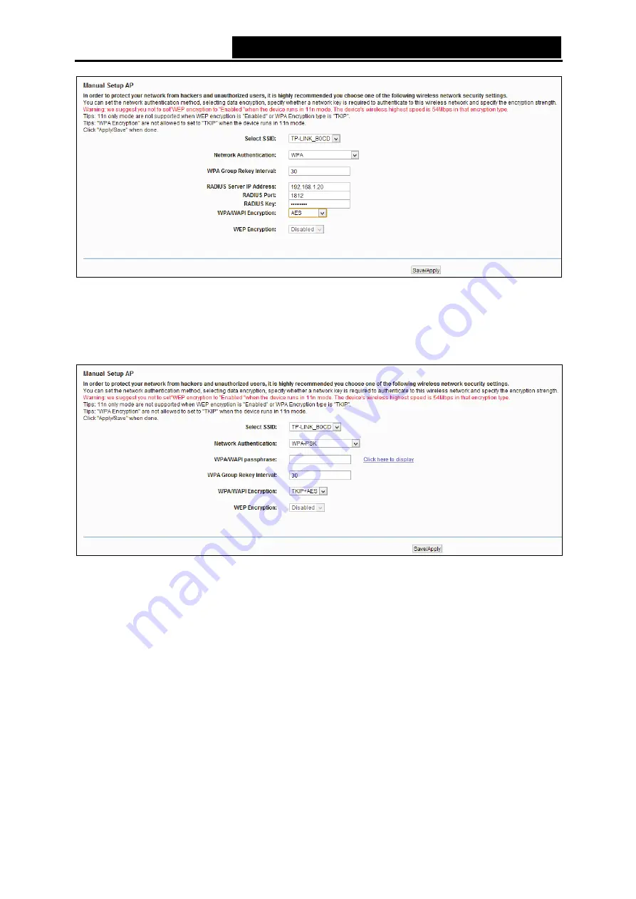 TP-Link TD-W8950N User Manual Download Page 73