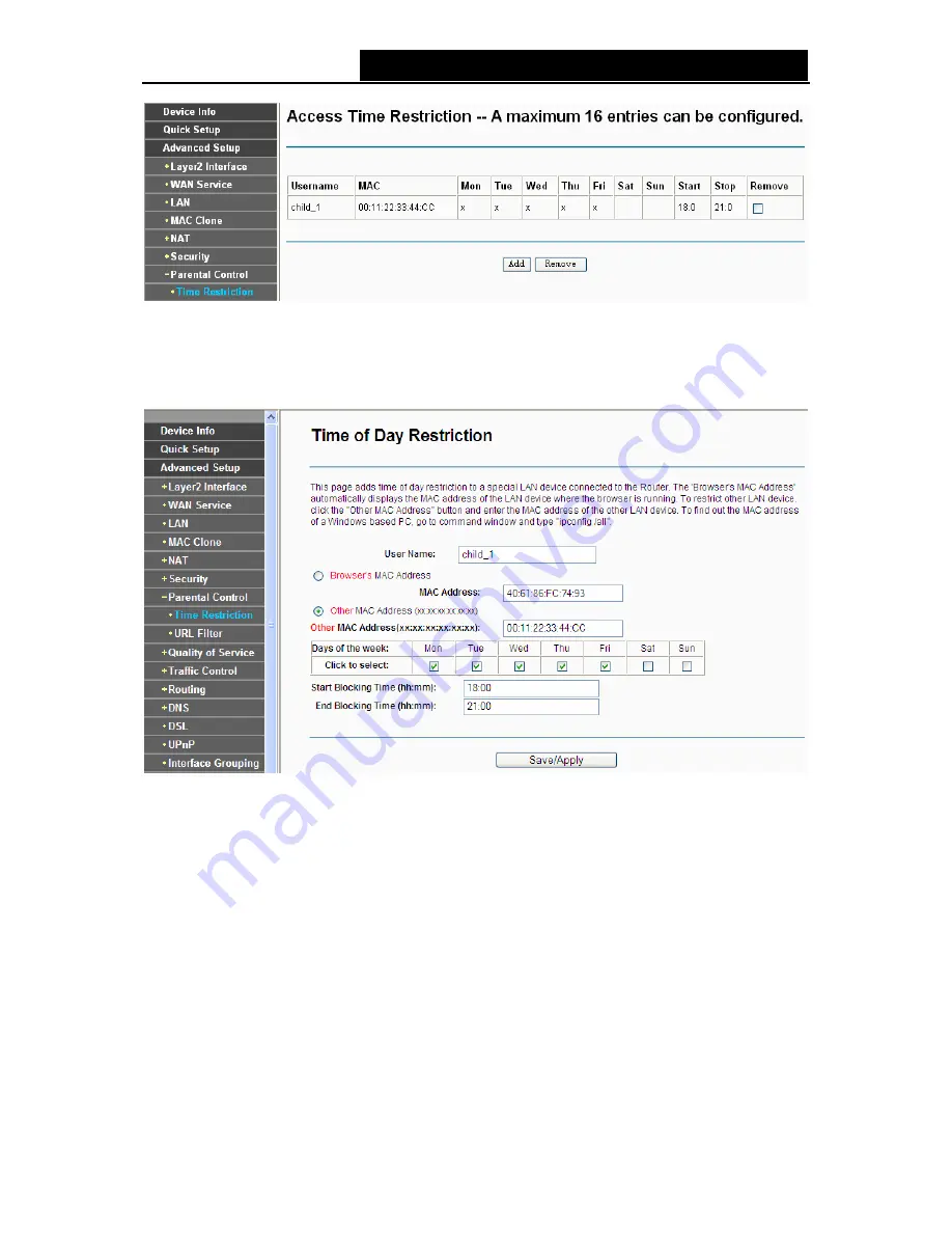 TP-Link TD-W8960N User Manual Download Page 53