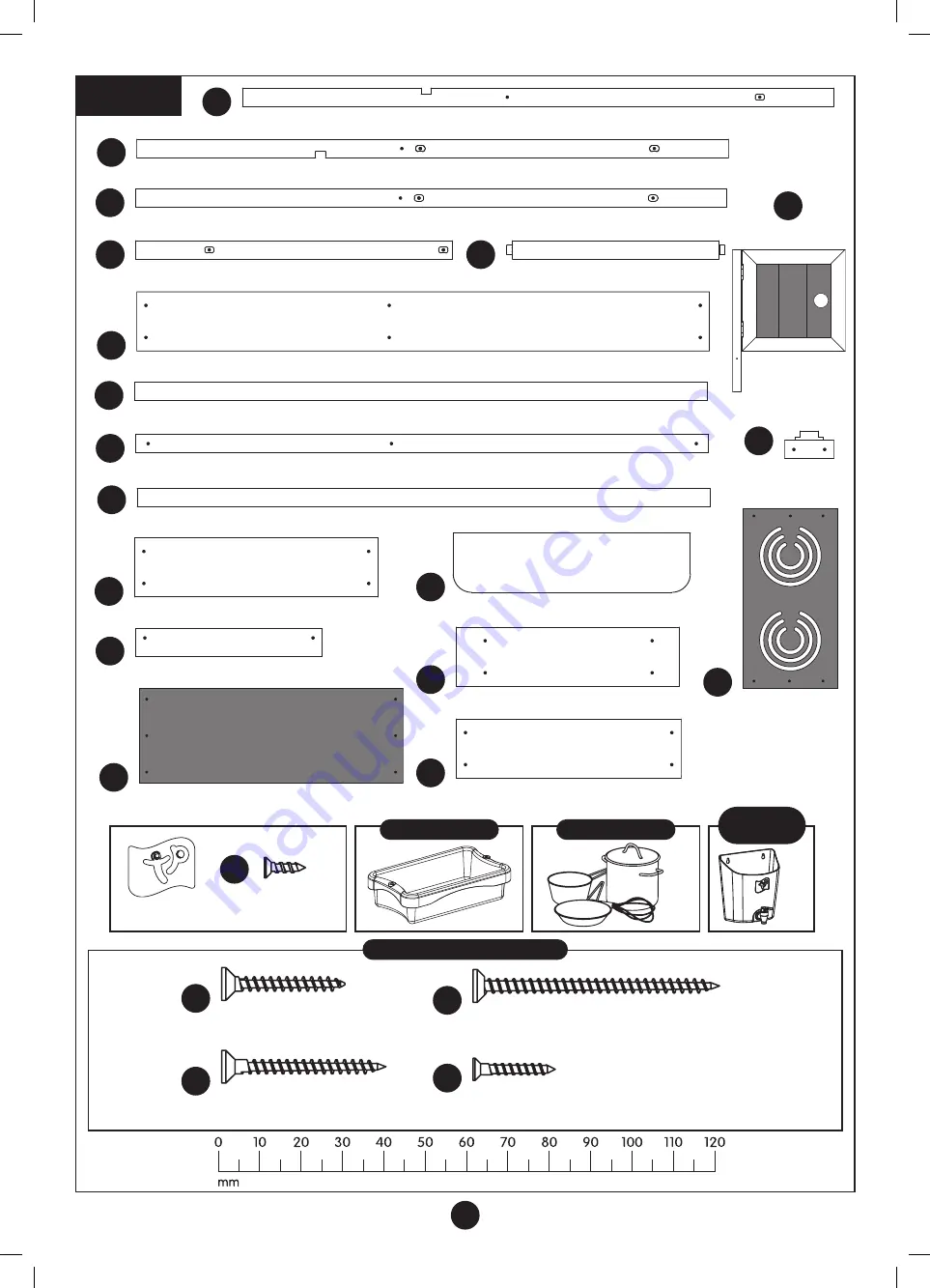 TP Toys Muddy Madness Kitchen Instructions For Assembly, Maintenance And Safe Use Download Page 7