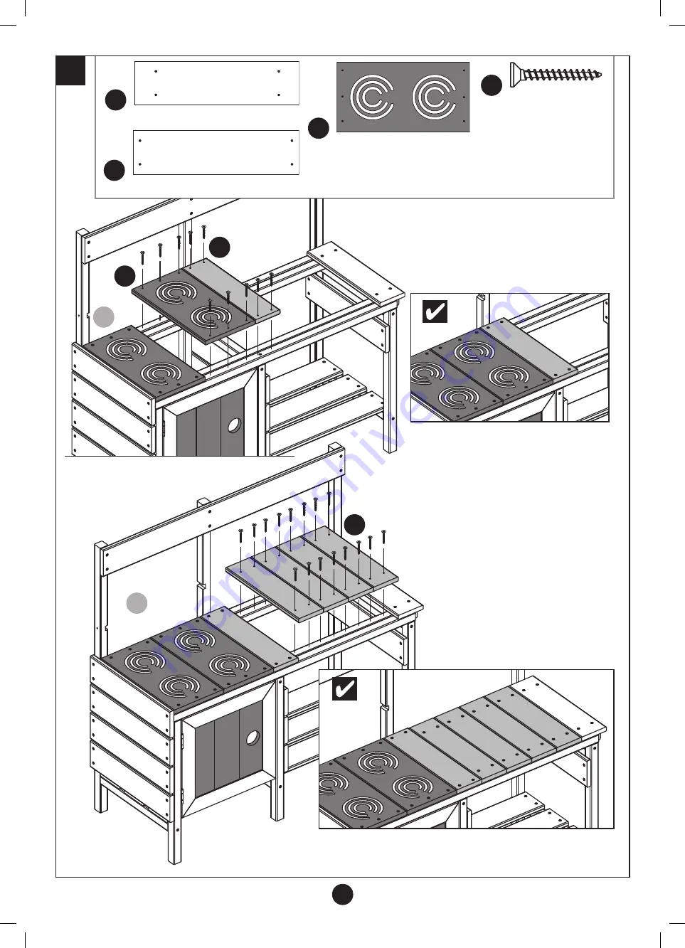 TP Toys Muddy Madness Kitchen Instructions For Assembly, Maintenance And Safe Use Download Page 20