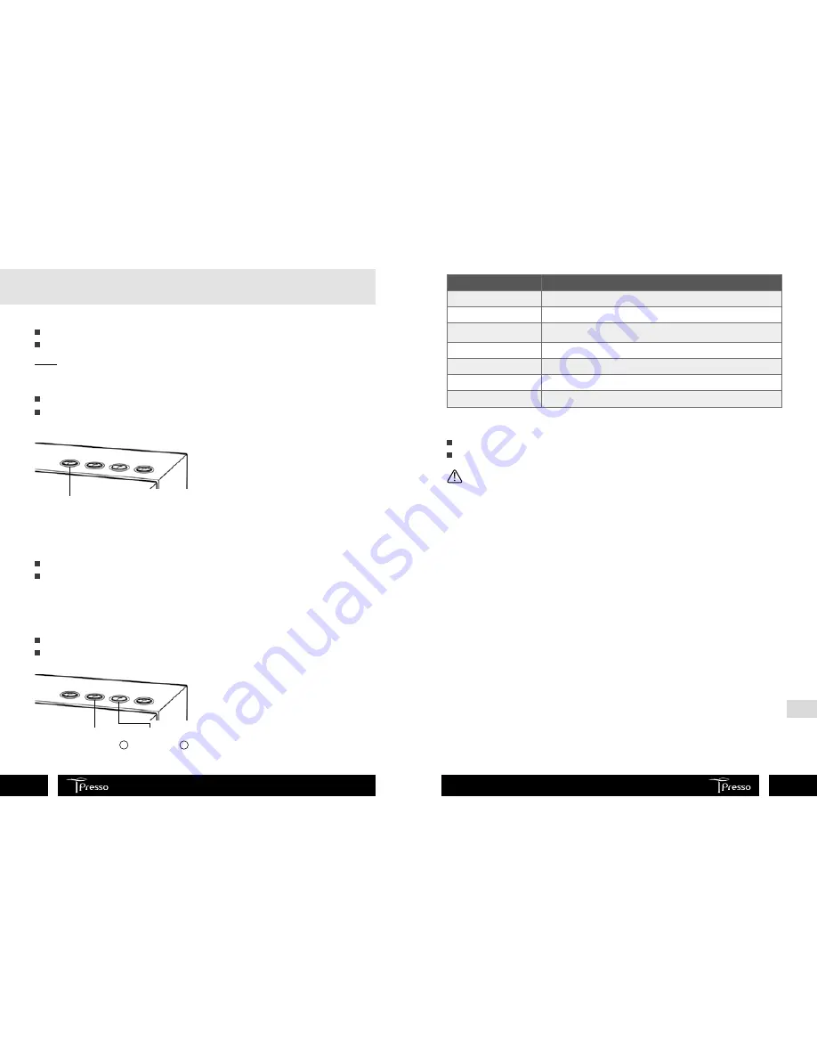 Tpresso tea machine Original Instruction Manual Download Page 10