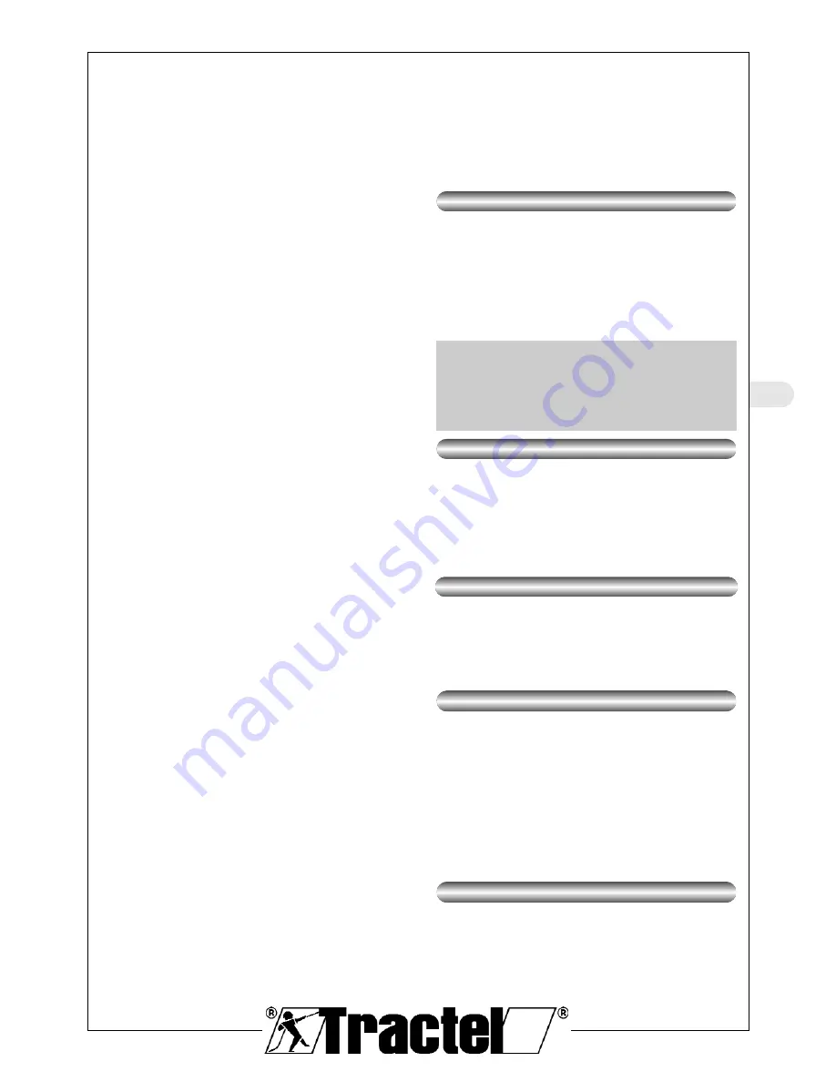 Tractel blocfor AES Series Operating And Maintenance Instructions Manual Download Page 25