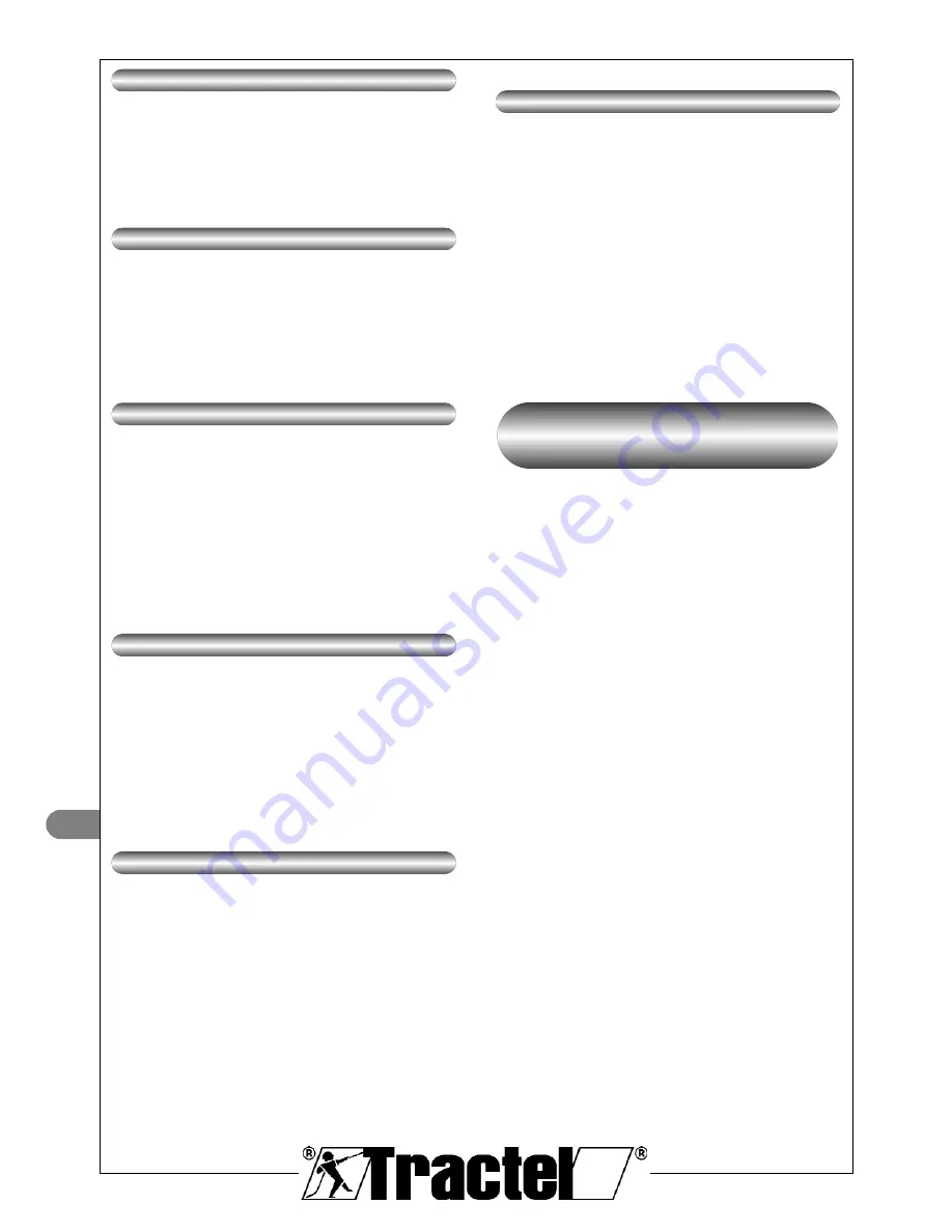 Tractel blocfor AES Series Operating And Maintenance Instructions Manual Download Page 58