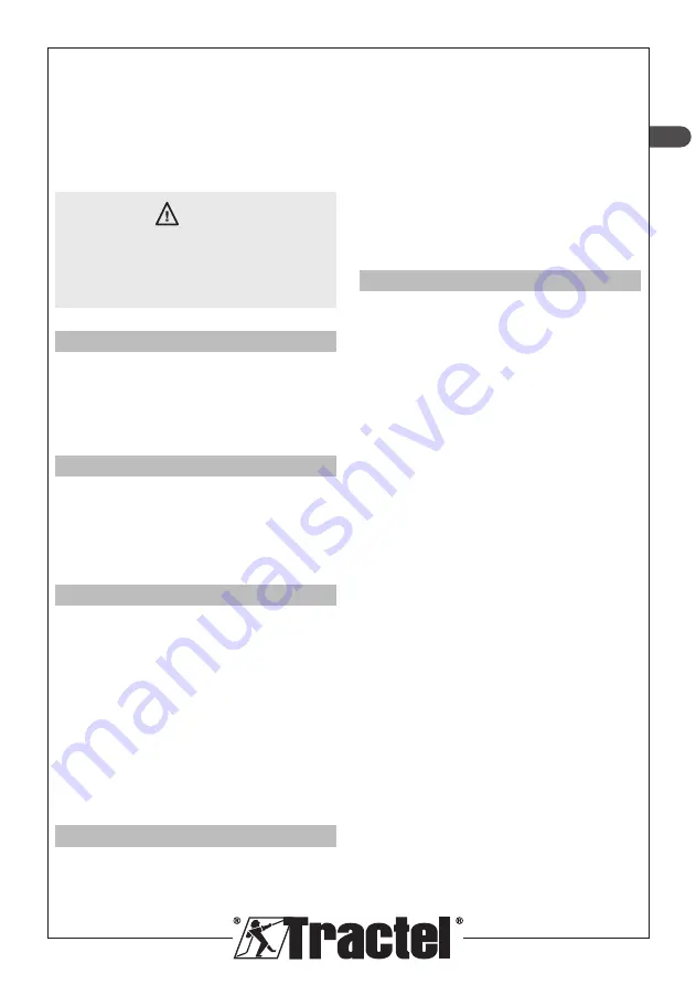 Tractel blocfor B1.8A ESD Operating And Maintenance Manual Download Page 15