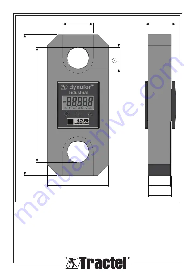 Tractel dynafor Industrial 1 Installation, Operating And Maintenance Manual Download Page 3