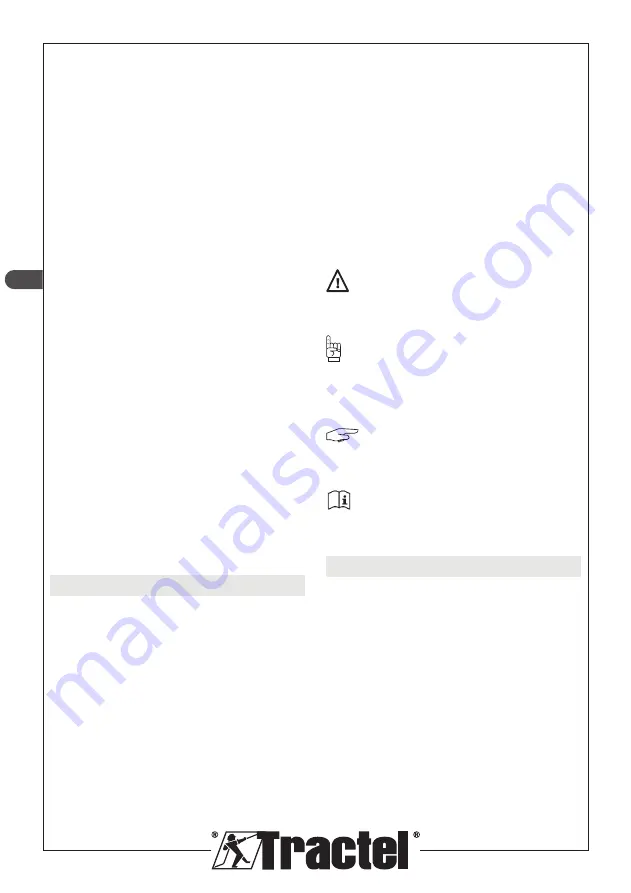 Tractel dynafor Industrial 1 Installation, Operating And Maintenance Manual Download Page 60