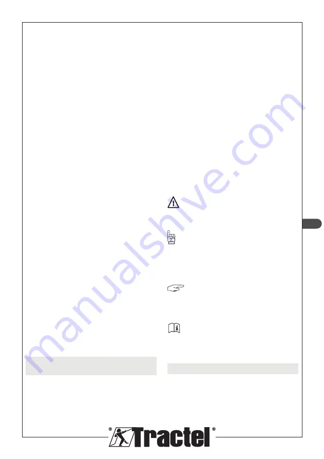 Tractel dynafor Industrial 1 Installation, Operating And Maintenance Manual Download Page 103