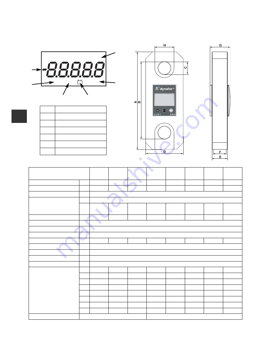 Tractel dynafor LLX1 0.5 t Operation And Maintenance Manual Download Page 20