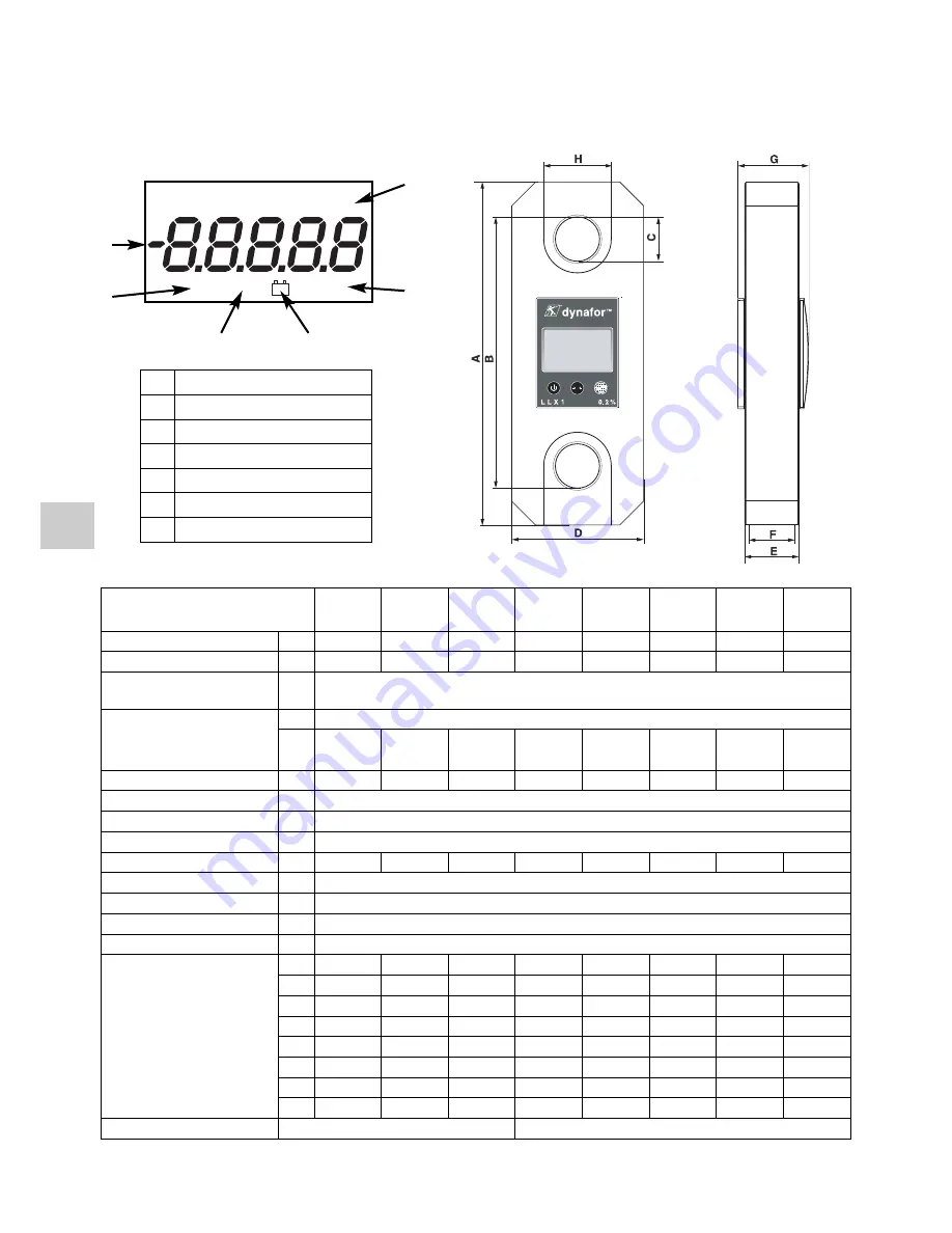 Tractel dynafor LLX1 0.5 t Скачать руководство пользователя страница 62