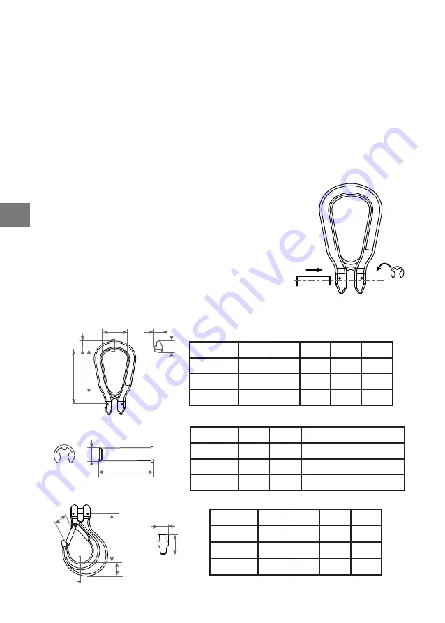 Tractel Dynafor LLX2 0.5 t Operation And Maintenance Manual Download Page 46