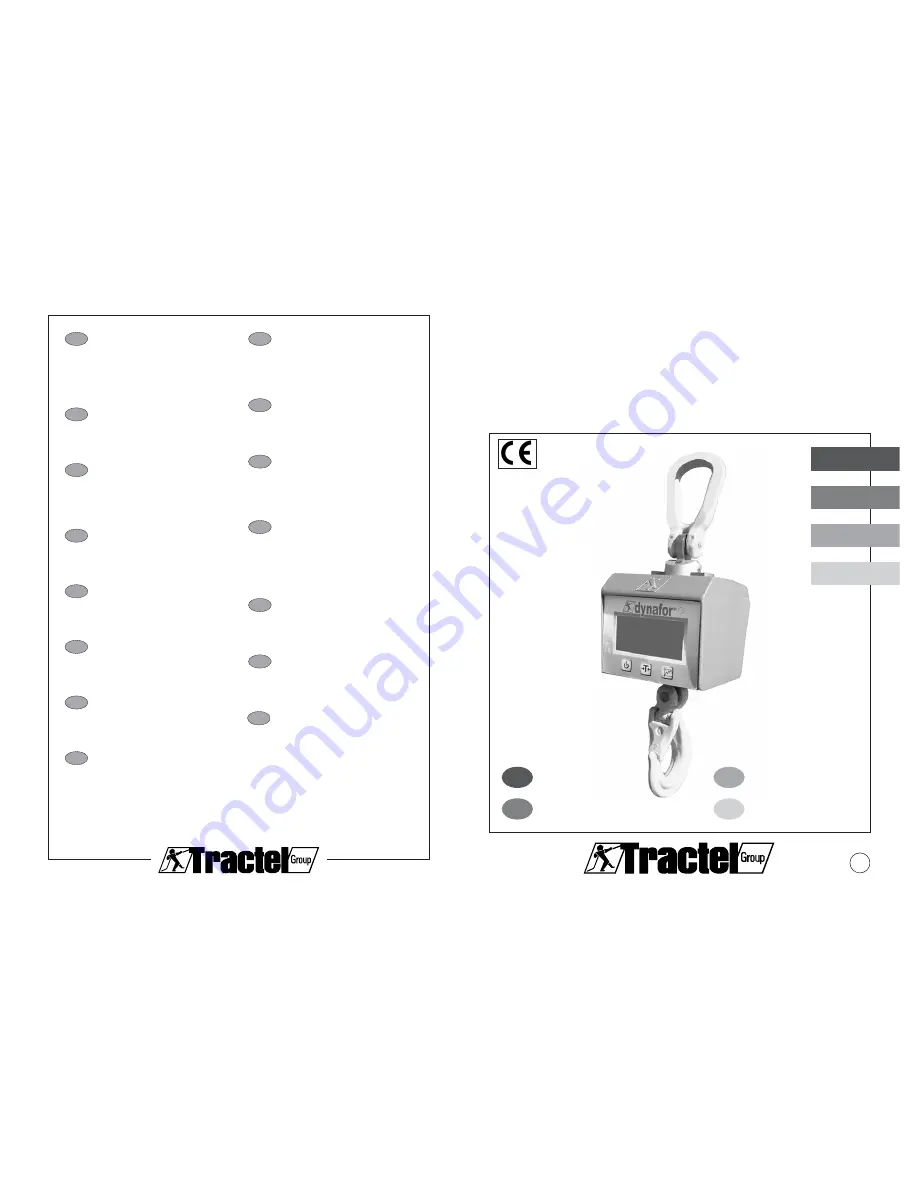 Tractel dynafor MWX Скачать руководство пользователя страница 1