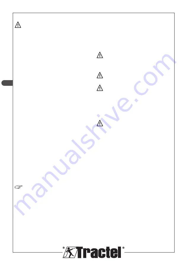 Tractel EN 358 Operating And Maintenance Instructions Manual Download Page 76