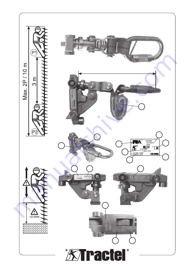 Tractel FABA 132298 Operating And Maintenance Instructions Manual Download Page 3