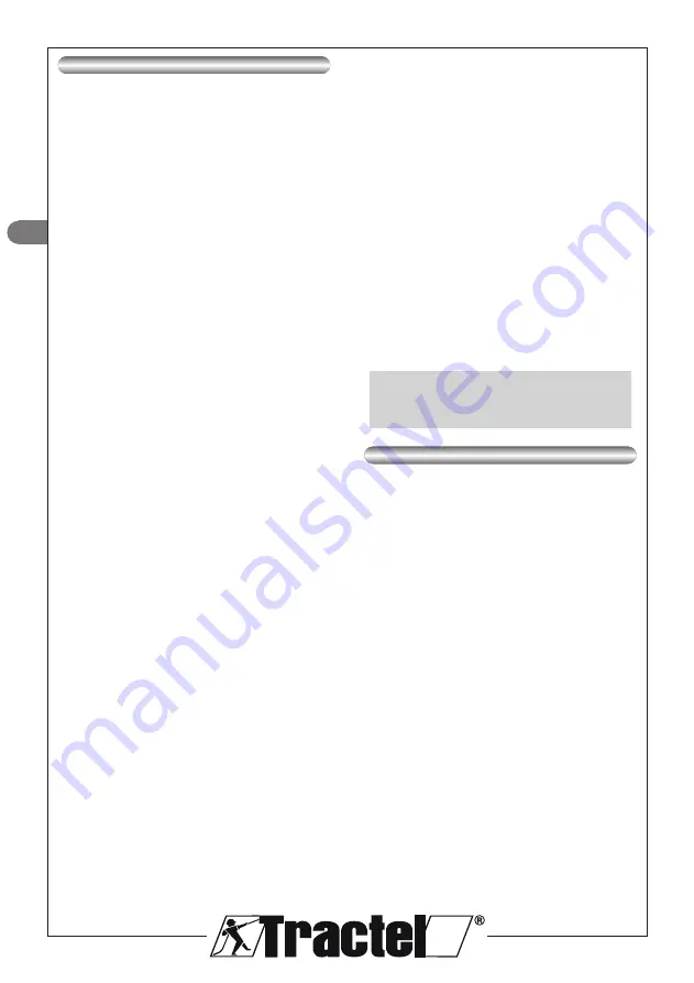 Tractel LCAD Operating And Maintenance Instructions Manual Download Page 10