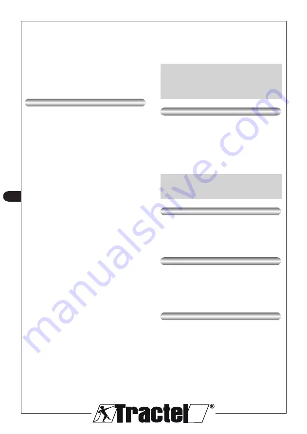 Tractel LCAD Operating And Maintenance Instructions Manual Download Page 30