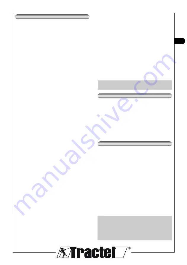 Tractel LCM Operating And Maintenance Instructions Manual Download Page 5