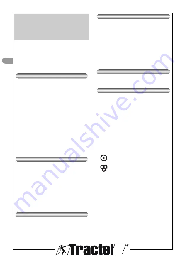 Tractel LCM Operating And Maintenance Instructions Manual Download Page 10