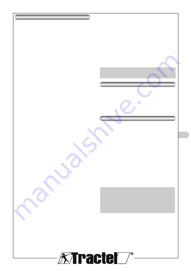 Tractel LCM Operating And Maintenance Instructions Manual Download Page 27