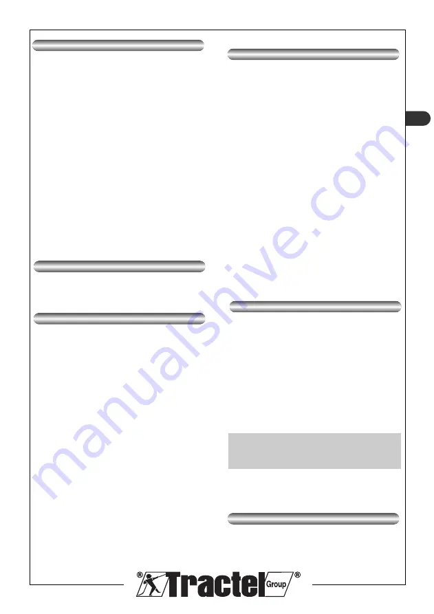 Tractel stopfor A Operating And Maintenance Instructions Manual Download Page 11