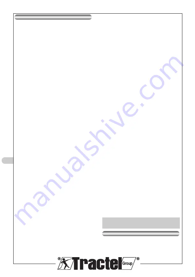 Tractel stopfor A Operating And Maintenance Instructions Manual Download Page 58