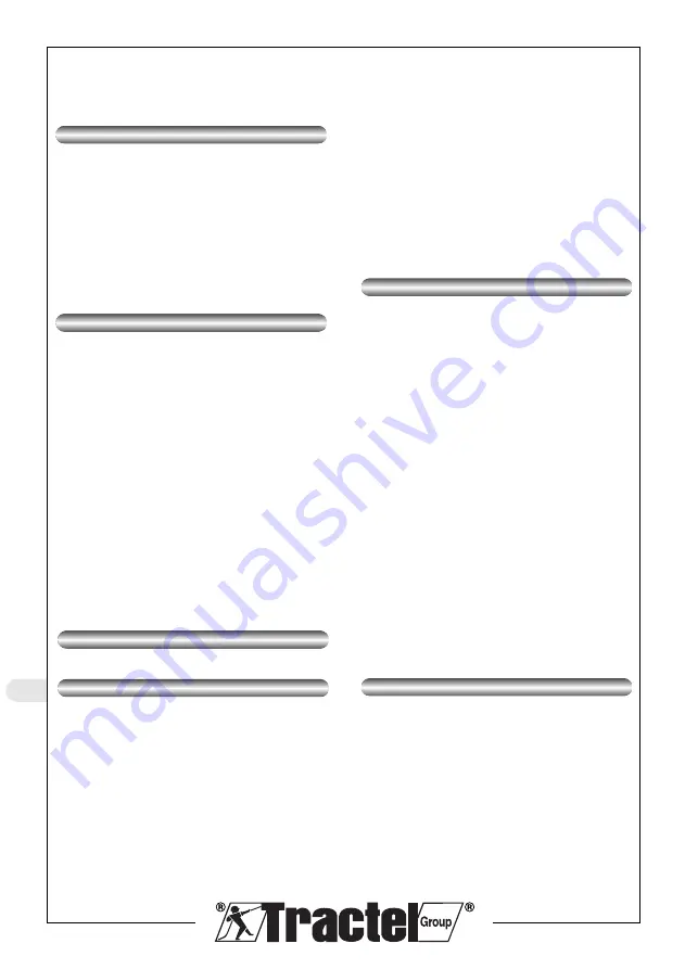 Tractel stopfor A Operating And Maintenance Instructions Manual Download Page 76