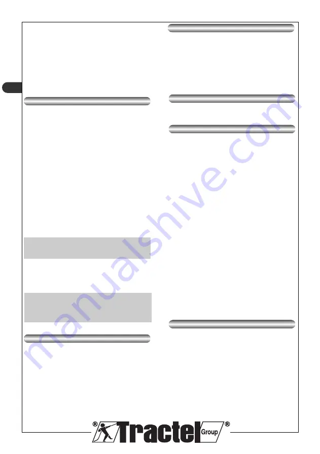 Tractel Tempo 2 Operating And Maintenance Instructions Manual Download Page 10