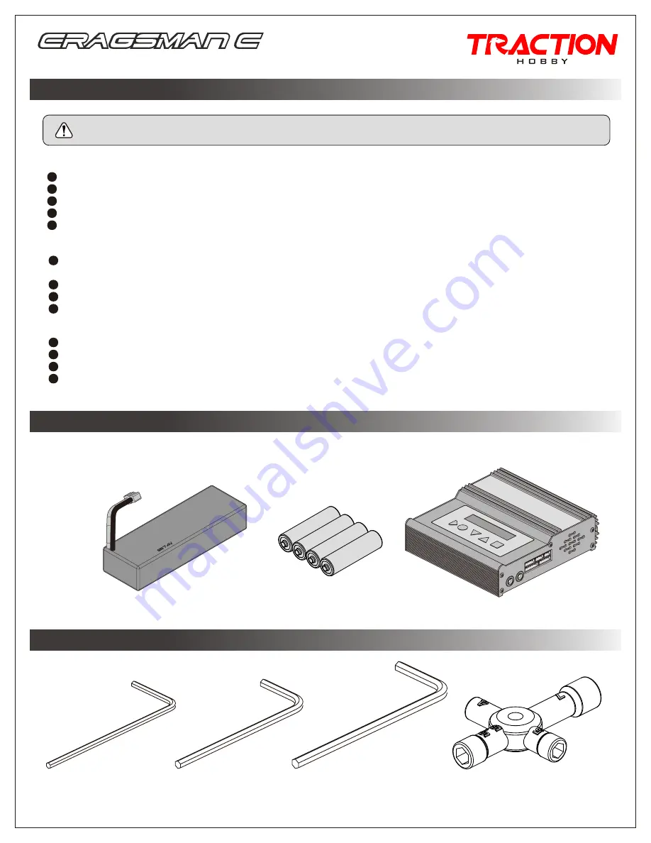 Traction Hobby Cragsman C Off-Road Performance Скачать руководство пользователя страница 2