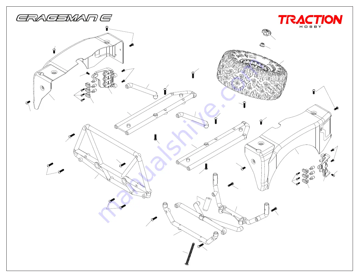 Traction Hobby Cragsman C Off-Road Performance Instruction Manual Download Page 12