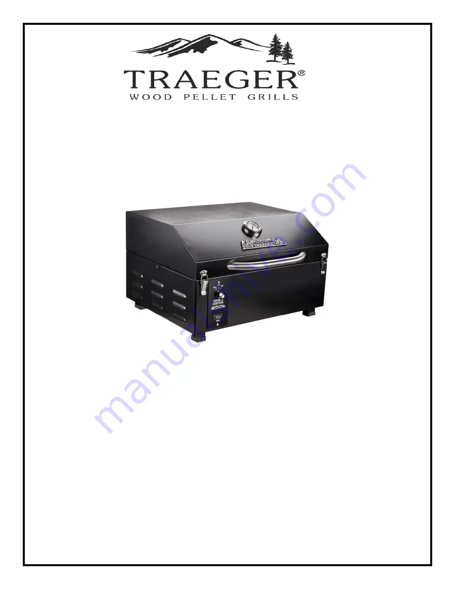 Traeger BBQ020 Owner'S Manual Download Page 1