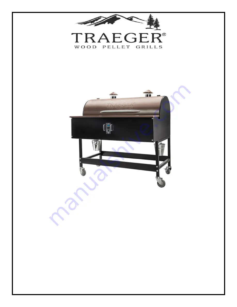 Traeger BBQ150.01 Скачать руководство пользователя страница 1