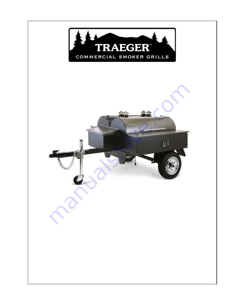 Traeger COM190 Owner'S Manual Download Page 1