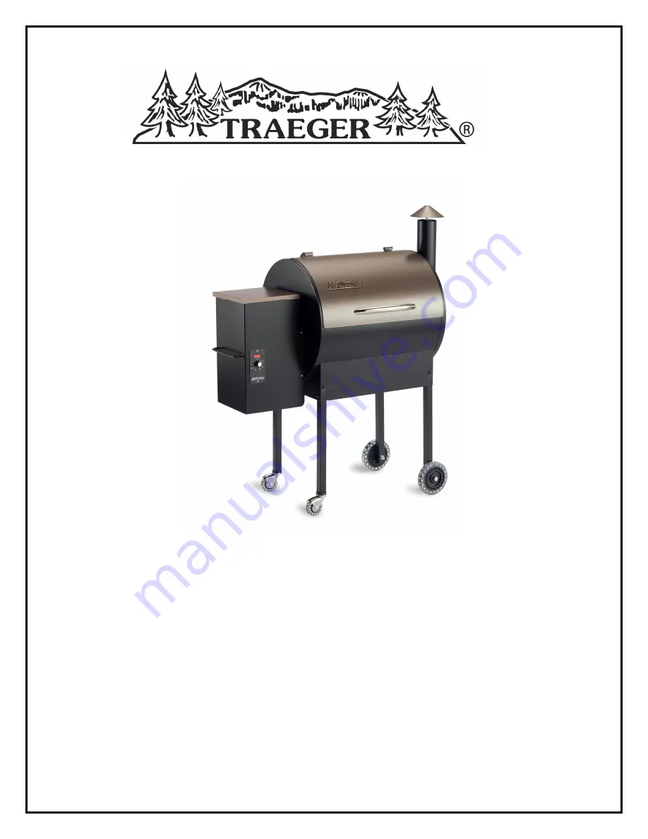 Traeger Elite BBQ 07E Скачать руководство пользователя страница 1