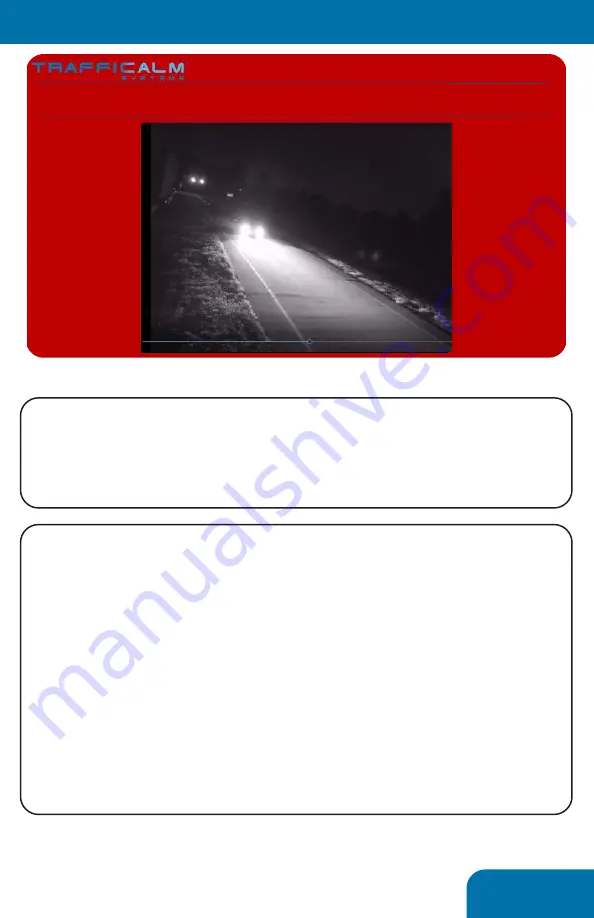 TraffiCalm Wrong Way Alert M75-DETCA-0000 Operation Manual Download Page 21