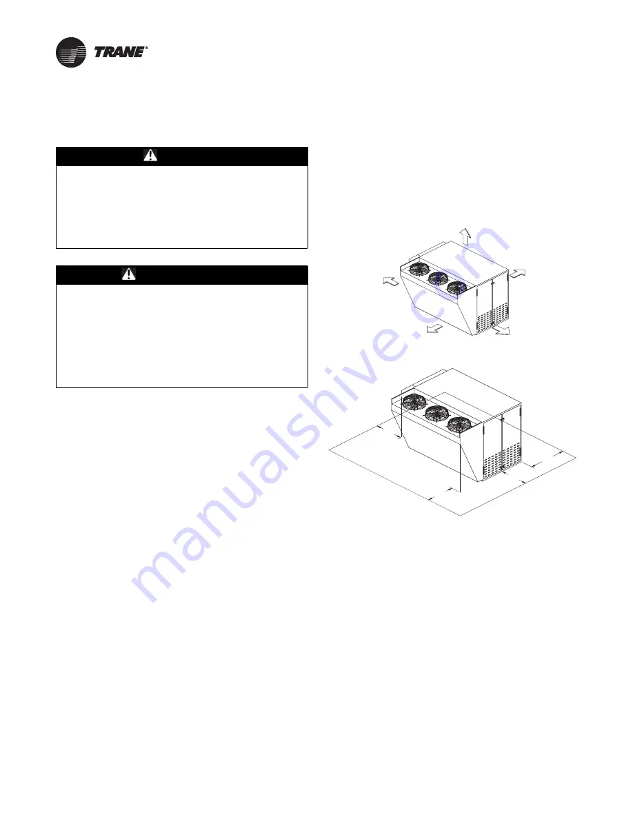 Trane Horizon OAKD Series Installation, Operation And Maintenance Manual Download Page 14