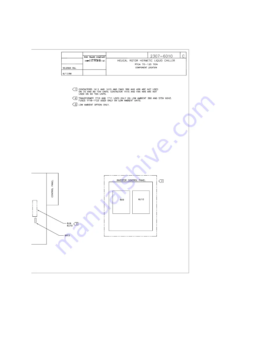 Trane R Series Installation Operation & Maintenance Download Page 187