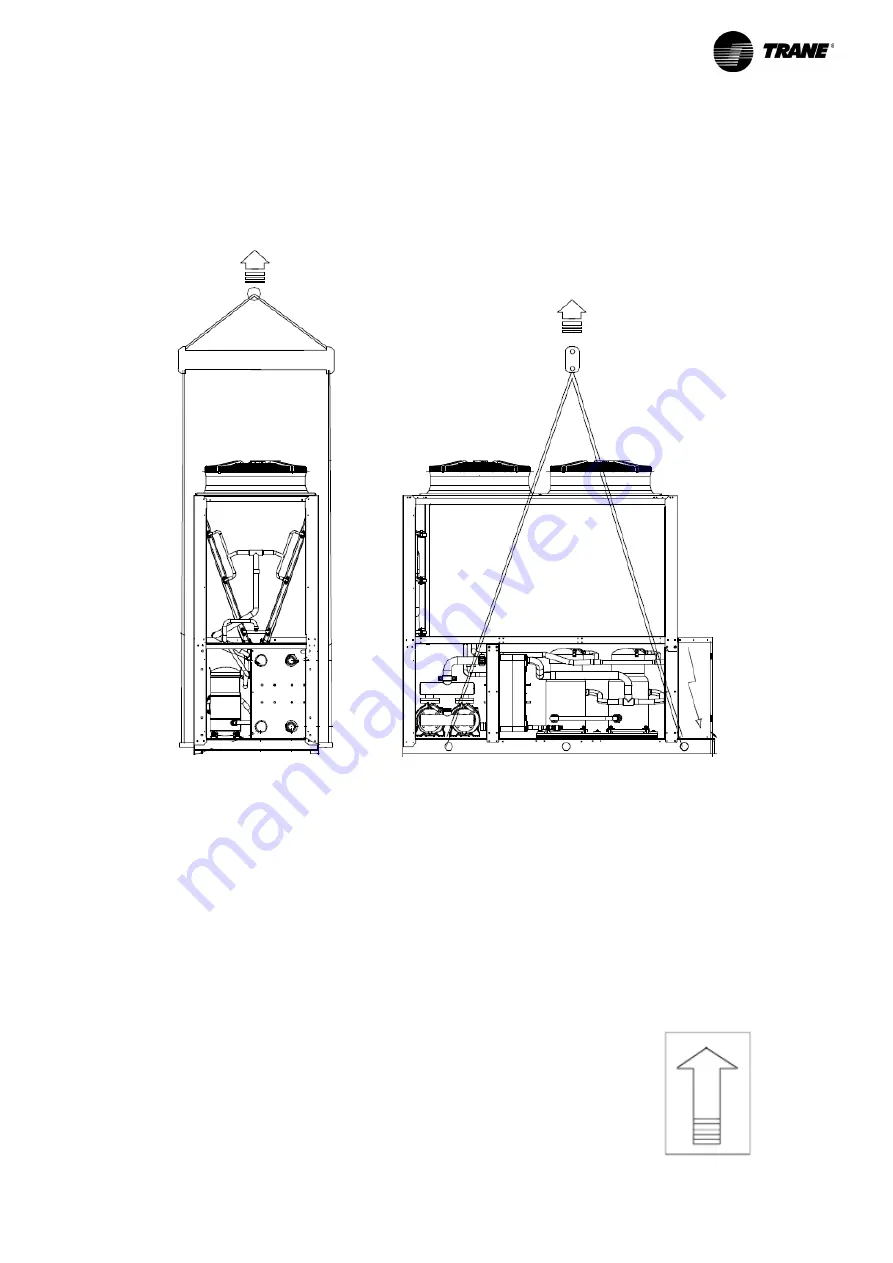 Trane RAUS 160-400 Installation Operation & Maintenance Download Page 9