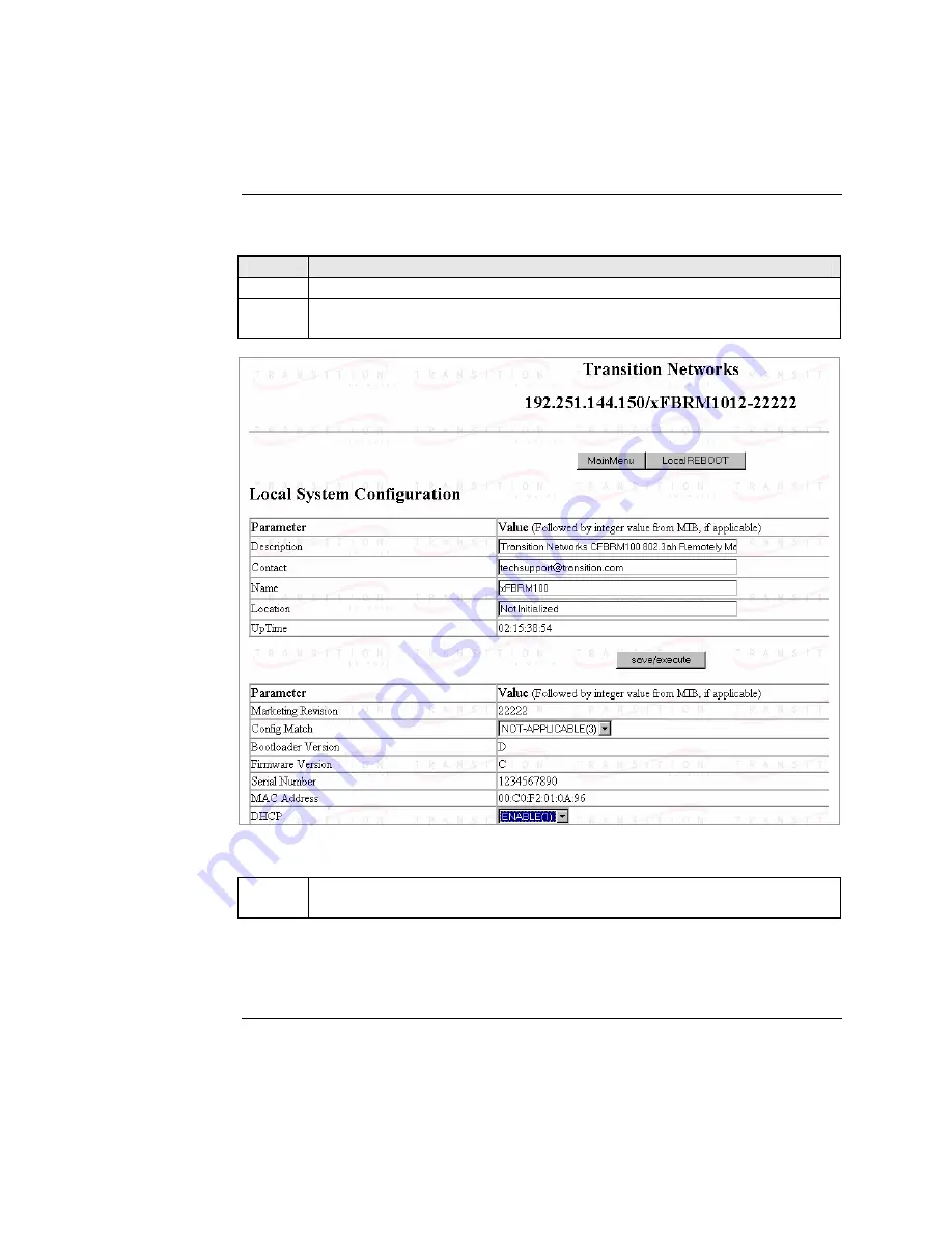 Transition Networks BFFG1XXX-1XX User Manual Download Page 54