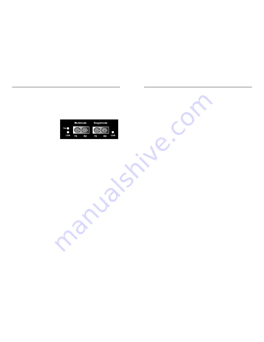 Transition Networks C/F-SM-MM-02(LH) User Manual Download Page 4