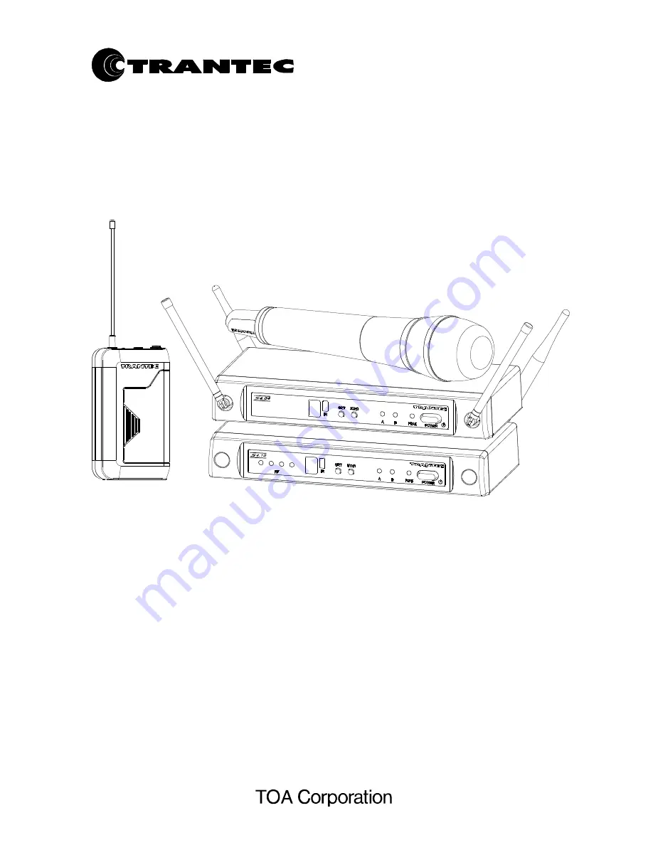 Trantec S4.04 Series Operating Instructions Manual Download Page 13