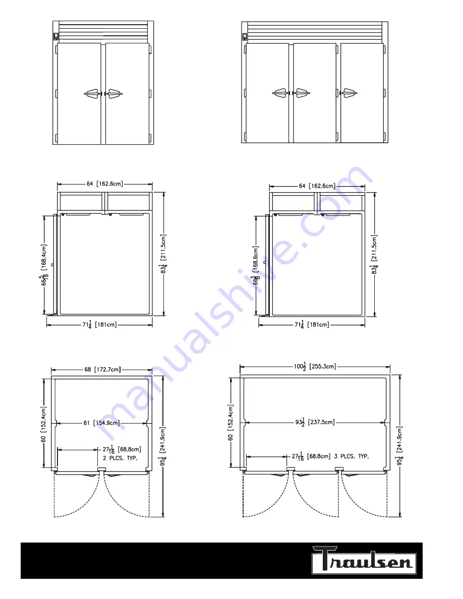 Traulsen RR1264LUT-FHS Скачать руководство пользователя страница 2