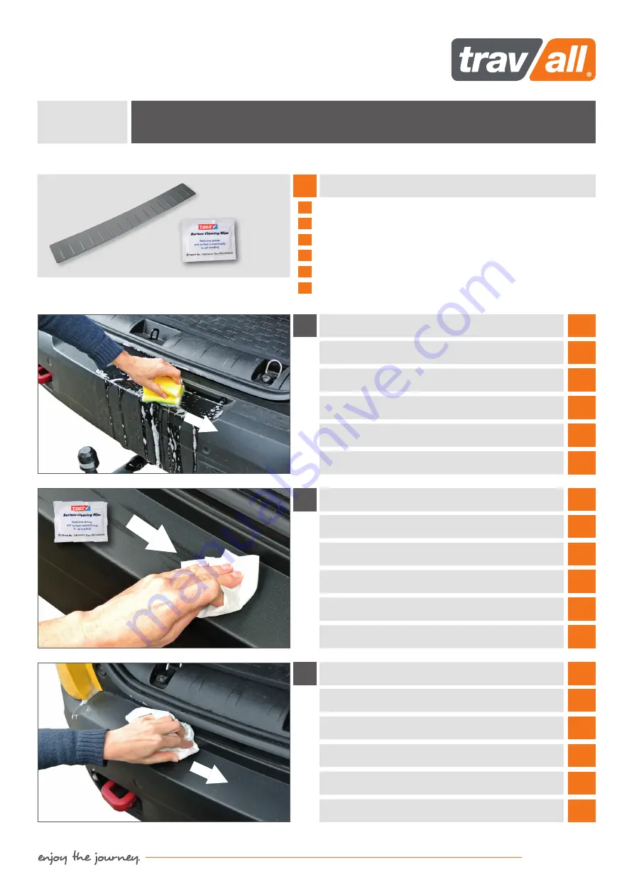 travall TBP Fitting Instructions Download Page 1