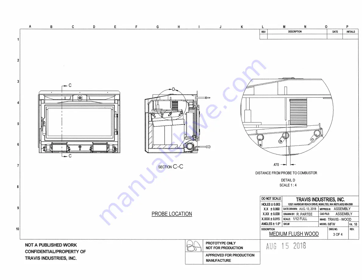 Travis Industries Medium Flush Wood Hybrid Fyre Insert Manual Download Page 21