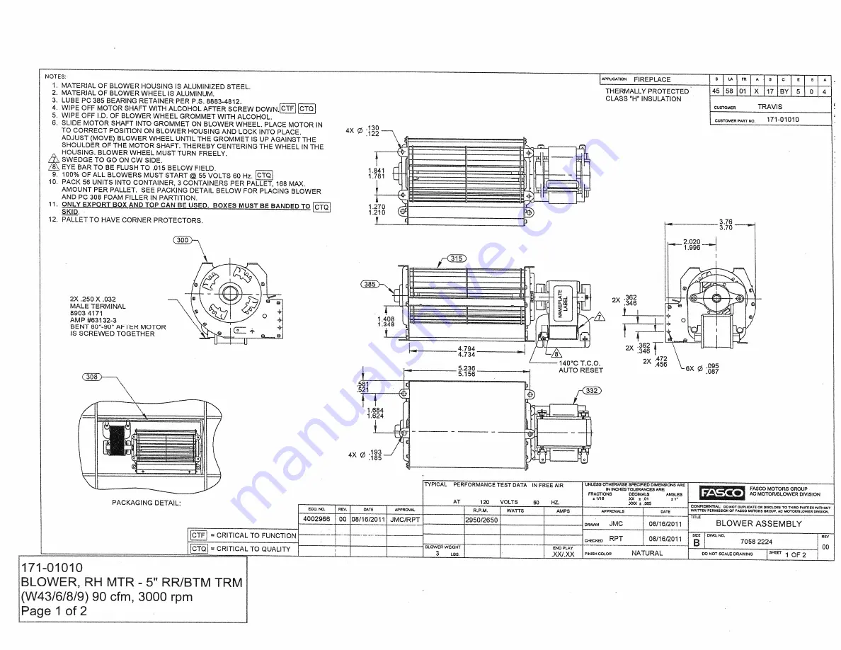 Travis Industries Medium Flush Wood Hybrid Fyre Insert Manual Download Page 39