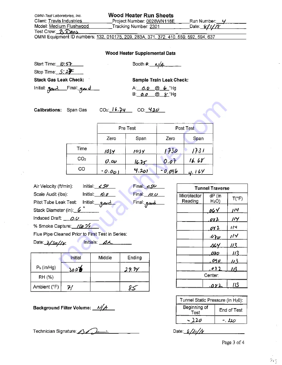 Travis Industries Medium Flush Wood Hybrid Fyre Insert Manual Download Page 92