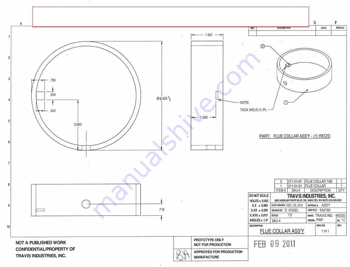 Travis Industries Medium Flush Wood Hybrid Fyre Insert Manual Download Page 101