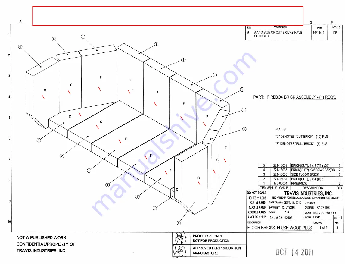 Travis Industries Medium Flush Wood Hybrid Fyre Insert Скачать руководство пользователя страница 103