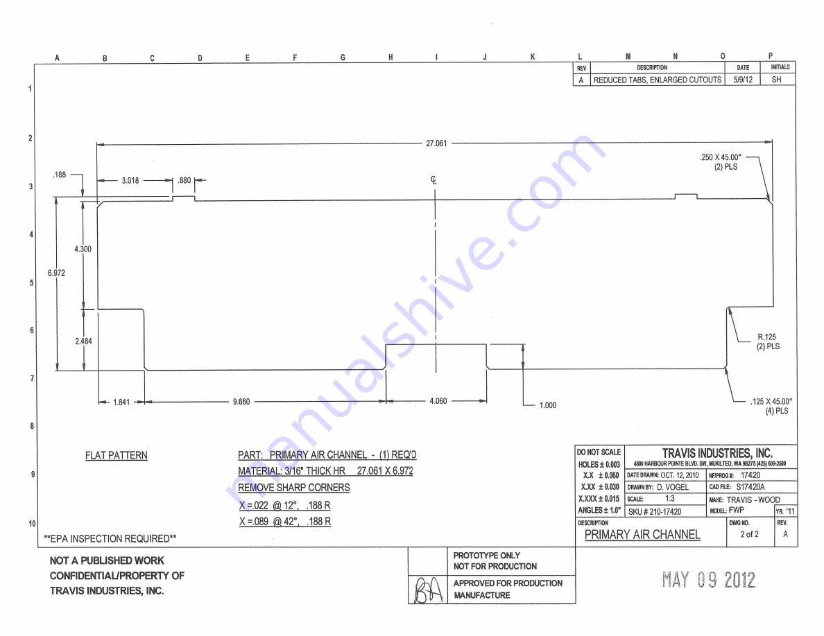 Travis Industries Medium Flush Wood Hybrid Fyre Insert Manual Download Page 113